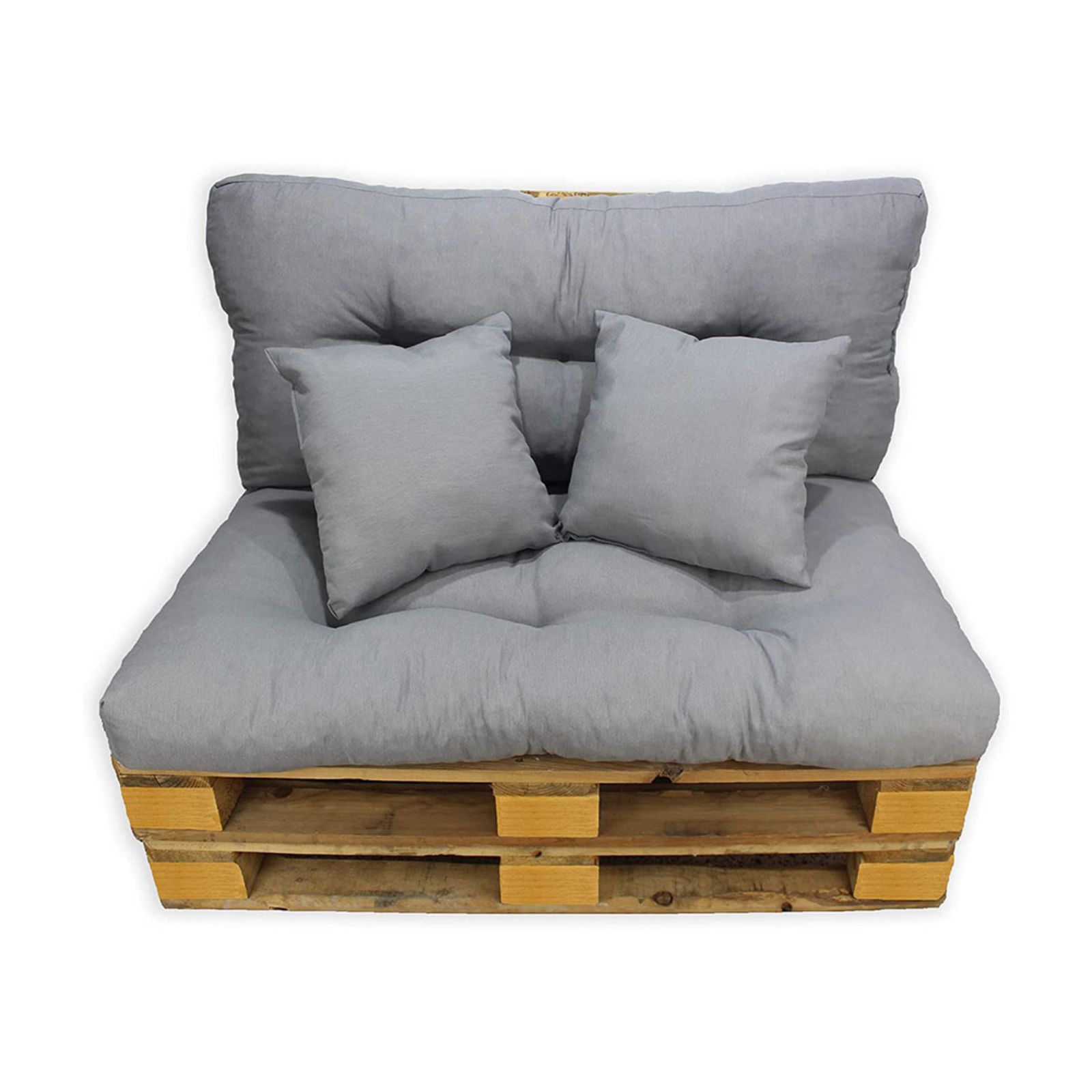 Imagen de Cojin para palet sofá color gris