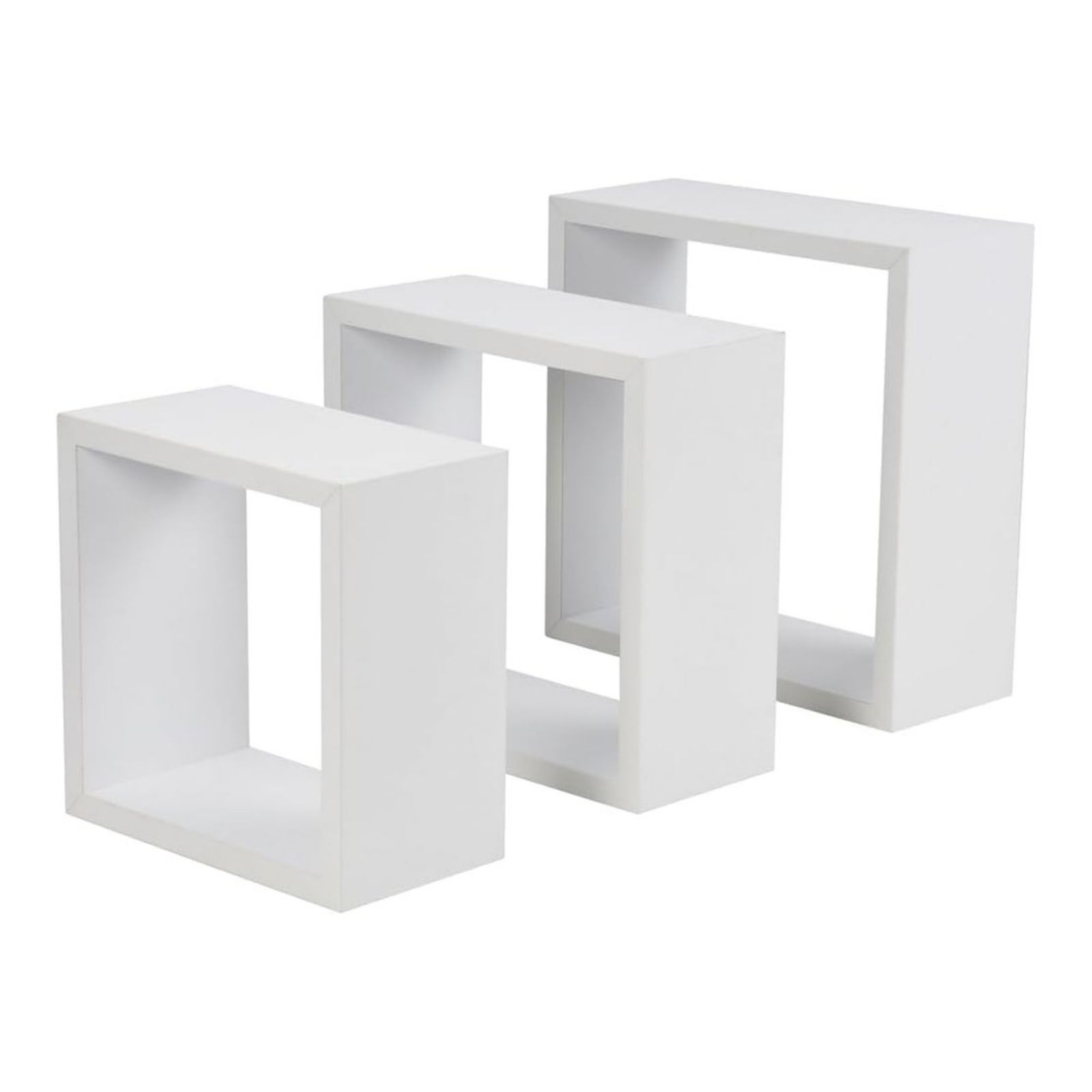 Imagen de Estantería para Pared en 3 Cubos Blanco