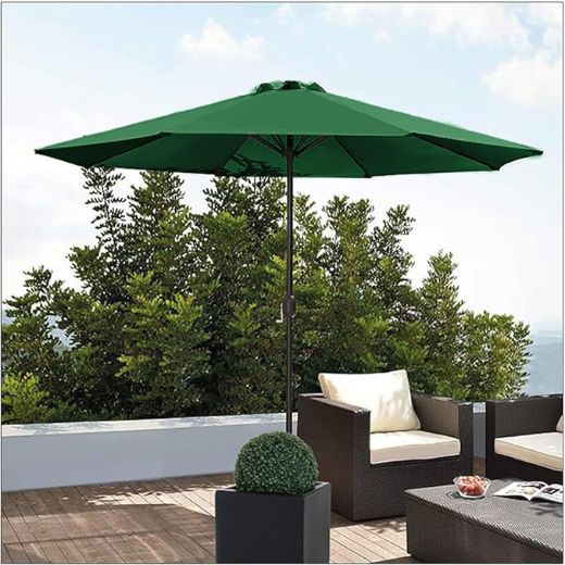 Imagen de Sombrilla para terraza color verde de 3 metros