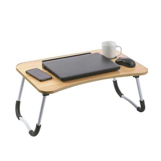 Imagen de Mesa Laptop Plegable 40x60x27 cm Natural